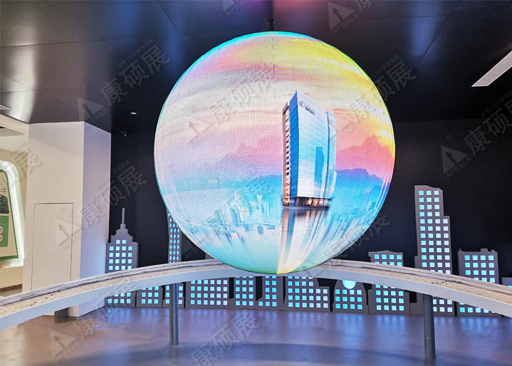 什么是LED球形顯示屏？球形屏幕原理