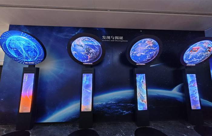 紹興文旅新地標|雷曼康碩展LED創(chuàng)意屏點亮北緯30°展示館