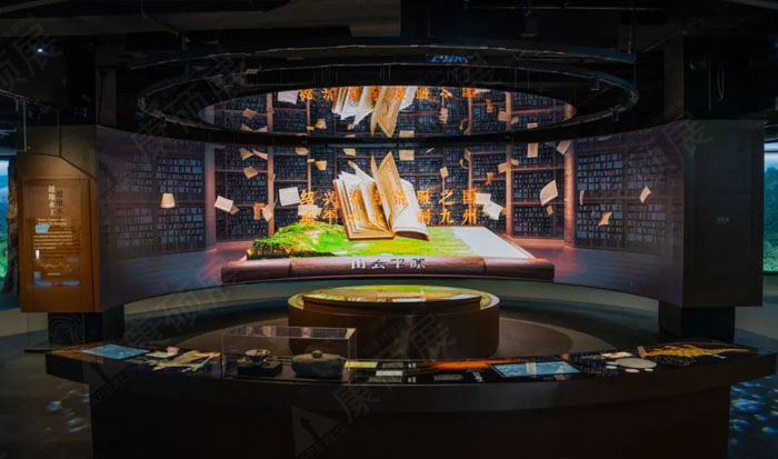紹興文旅新地標|雷曼康碩展LED創(chuàng)意屏點亮北緯30°展示館